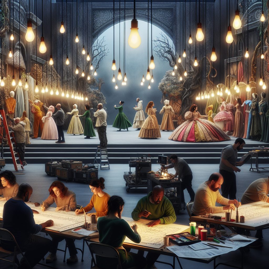 Characters Come Out of the Woodwork for Magnolia’s ‘Into the Woods’ Behind the scenes, the production team has worked tirelessly to create a visually stunning experience. (image 2)