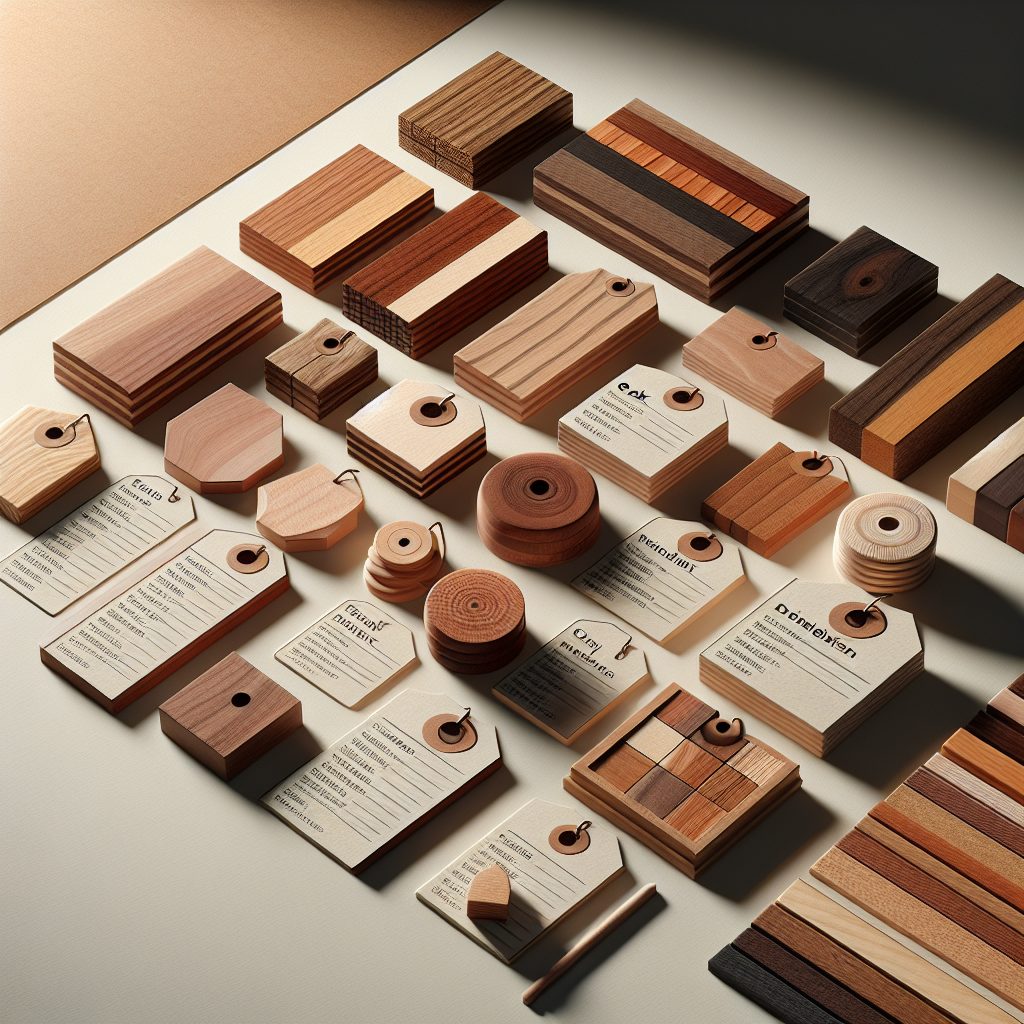 Exploring Different Wood Types for Craft Projects When selecting wood for a specific project, it's important to consider the final purpose of the item. (image 2)