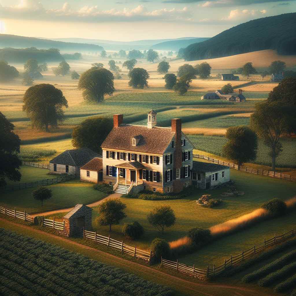 Colonial Farmhouse For Sale